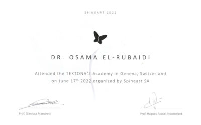 El Dr. Osamah El-Rubaidi Abdullah asistió al lanzamiento del Tektona-2,  Organizado por SPINEART ACADEMY en Ginebra-Suiza
